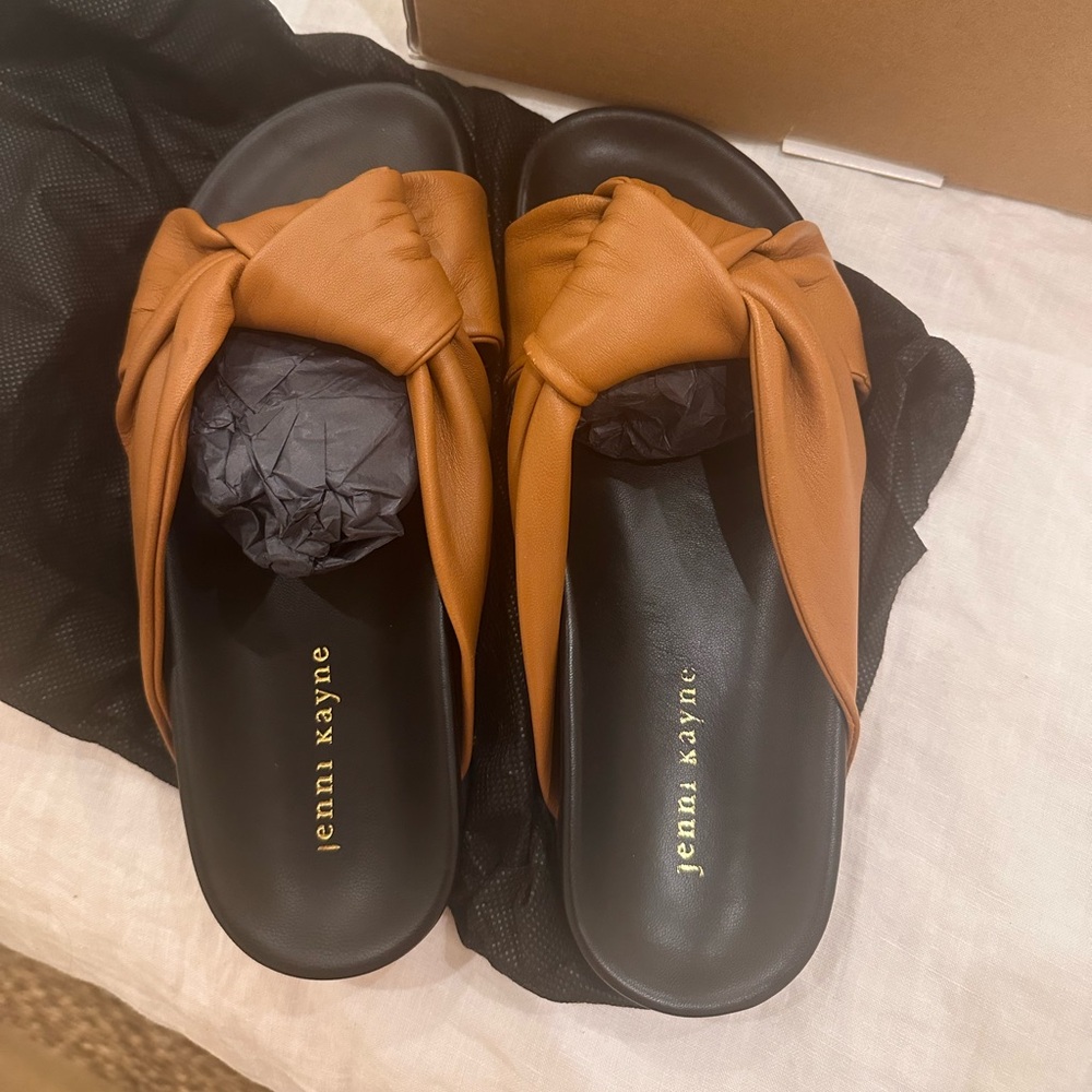 Jenni Kayne Leather Knot Sandal